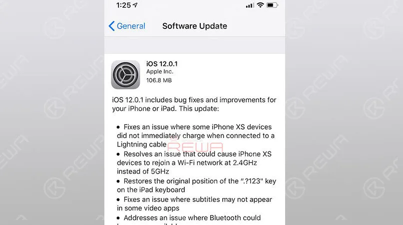 Novedades de Apple iOS 12.1 y un grave problema
