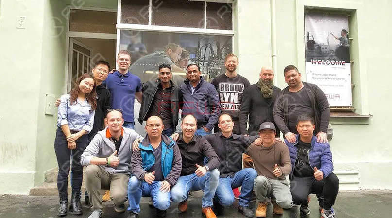 rewa 2019 czech republic training course review cell phone repair in