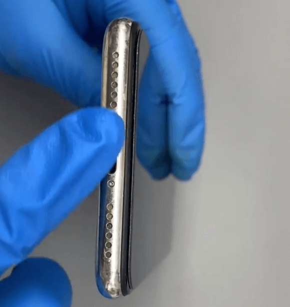 iPhone X liquid damage