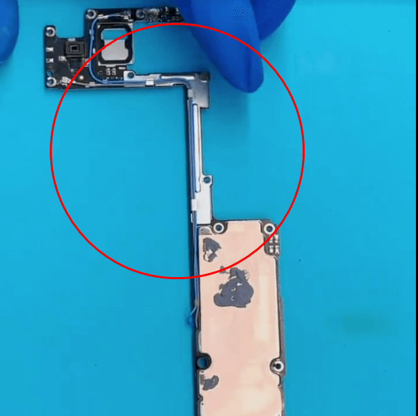 placa base del teléfono