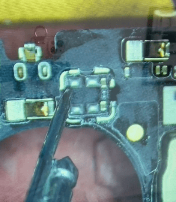 huawei mate 30 pro wi-fi cannot turn on repair 06 The diode value measure result is OK
