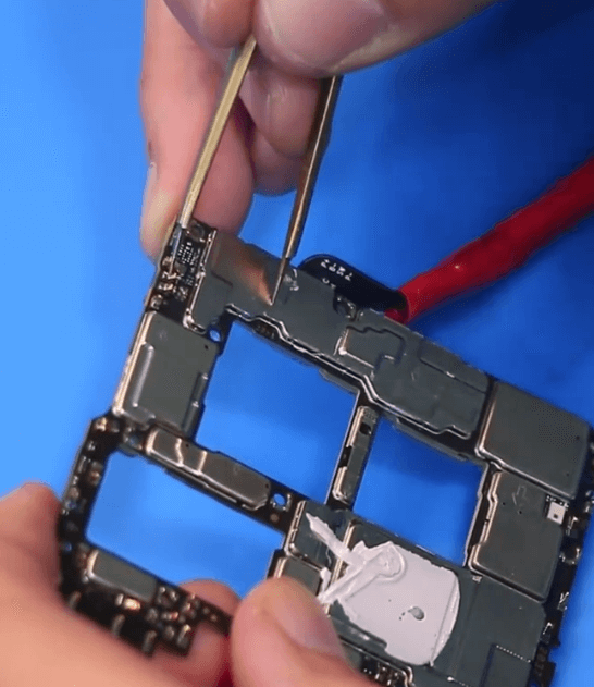 comment réparer le huawei mate 40 pro après une chute brutale 06 Déclenchement du démarrage du 40 Pro