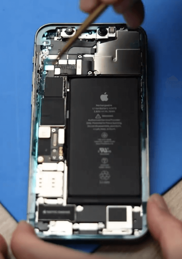 reemplazo de la batería del iphone 12 pro 07 Nueva cola Water Proof