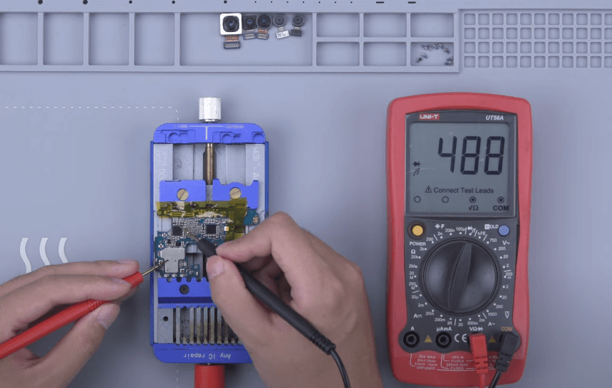 09 Toutes les valeurs des diodes sont OK
