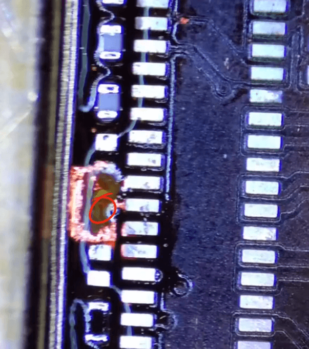 xiaomi mi 10 does not display issue repair 09 See the inner line