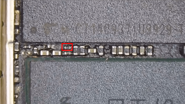 09 Dieser kleine 1 5K Pull-Up-Widerstand führt dazu, dass sich das Wi-Fi nicht einschaltet.