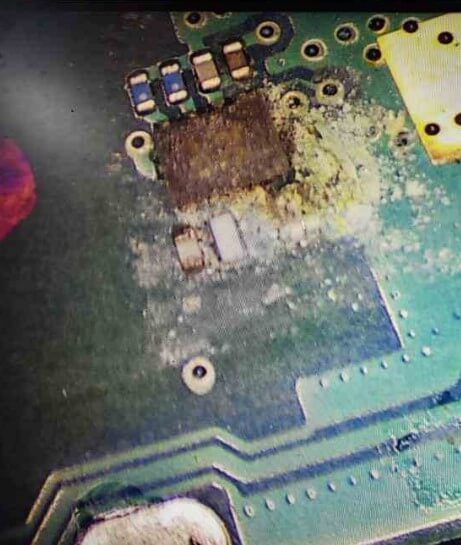 Samusng Galaxy A70 dégâts des eaux