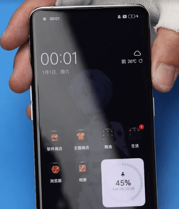 oppo find x3 pro écran noir en jouant