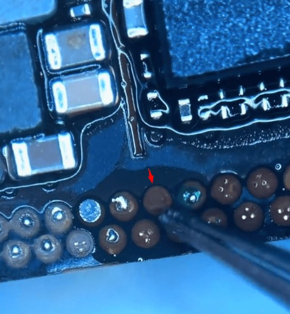 iphone 12 pro max schaltet sich nicht ein Problem Reparaturanleitung 14 Für das Pad, das keinen Anschlusspunkt hat