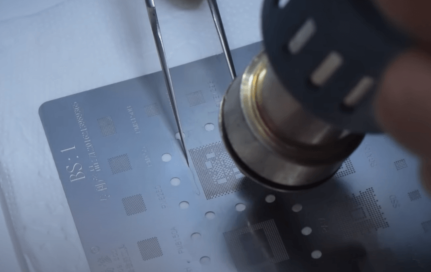 black shark 3 won't turn on repair 19 reball the CPU and solder paste
