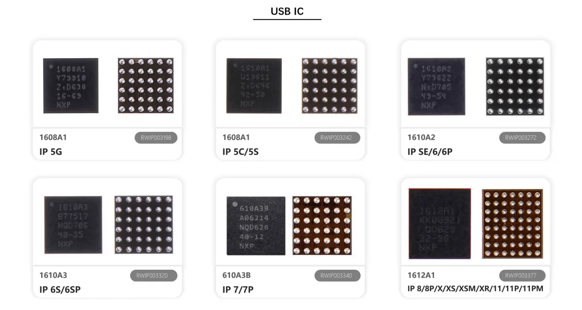 2nd repaired iphone no boot issue repair usb ic