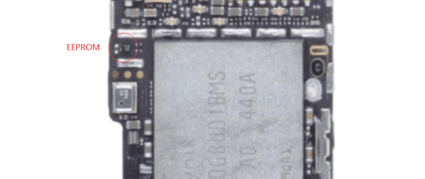iPhone 6 riparazione guasti comuni condivisione EEPROM