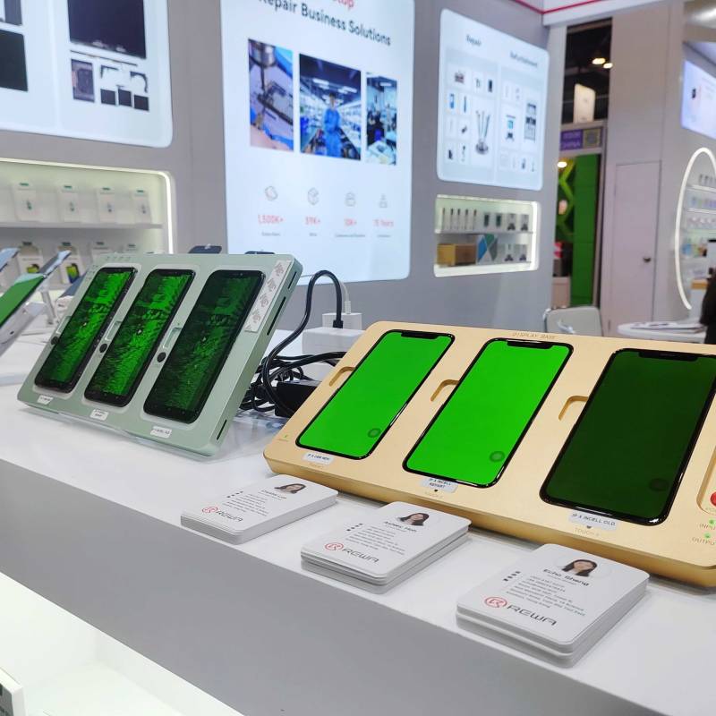 rewa ha partecipato con grande successo alla fiera dell'elettronica mobile di hong kong global sources Nuovo schermo per iPhone