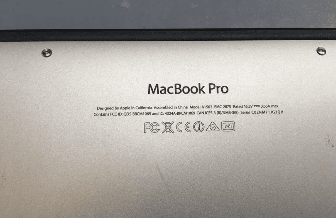 MacBook Pro A1502 EMC 2875