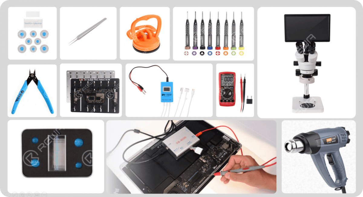 Outils de réparation du MacBook
