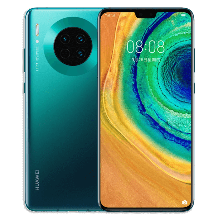 Huawei Mate 30 in zwei Hälften gesprungen, beschädigte Reparatur Mate 30