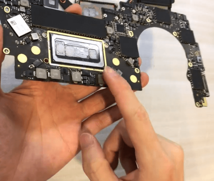 Remplacer la puce CPU