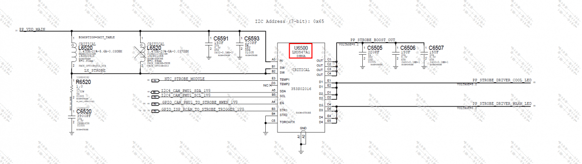 iphone 12 pro max repair cases (part i) U6500 Schematic