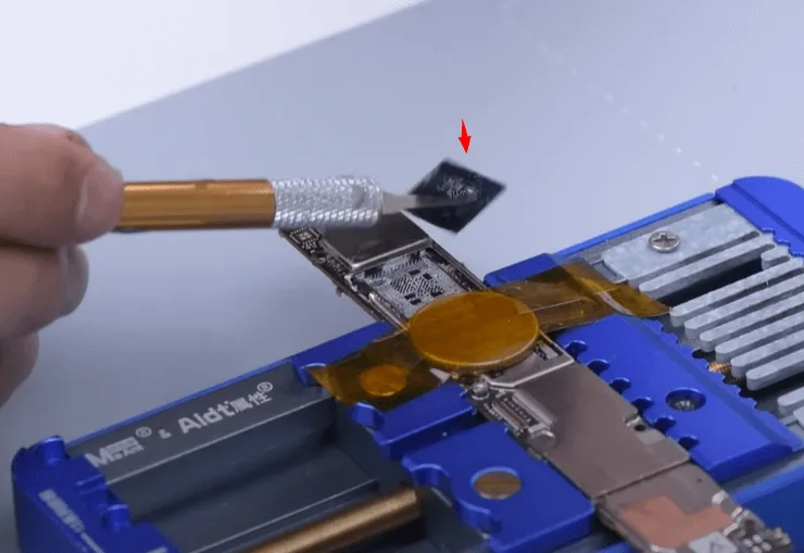 black shark won turn repair keep heating to remove the cpu