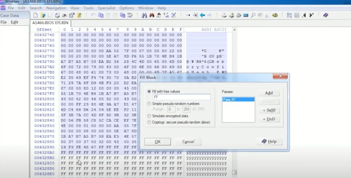 brief introduction macbook efi unlock process ff