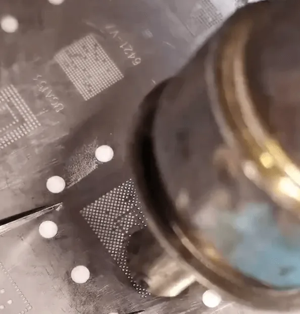 reballing della cpu