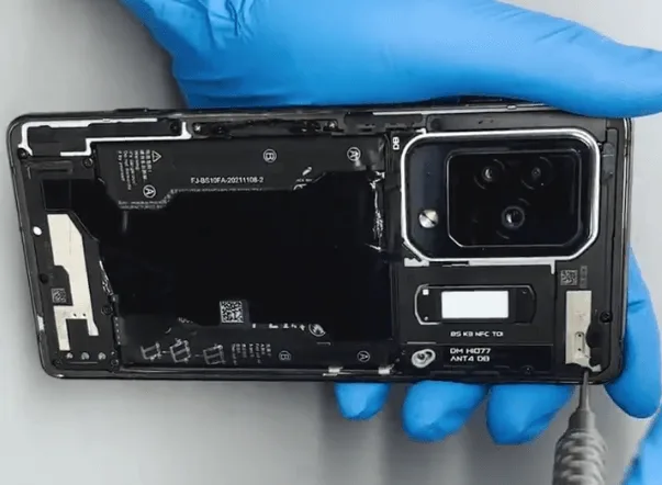 how fix black shark pro no display remove the screws