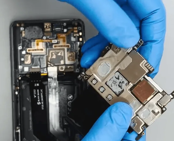 how fix black shark pro no display take out the motherboard