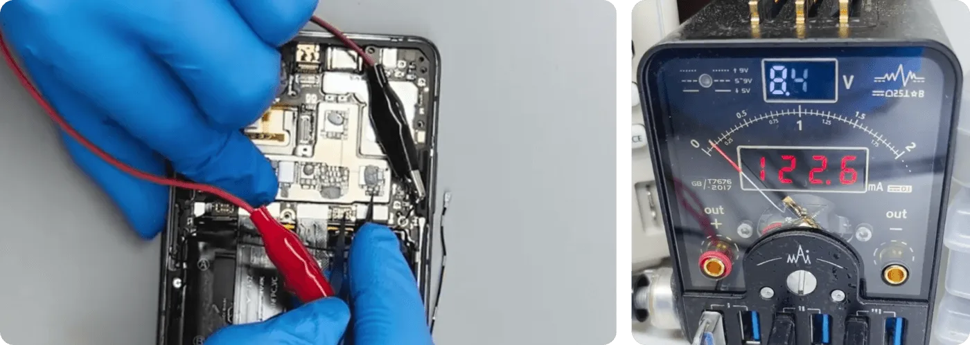 how fix black shark pro no display trigger to boot