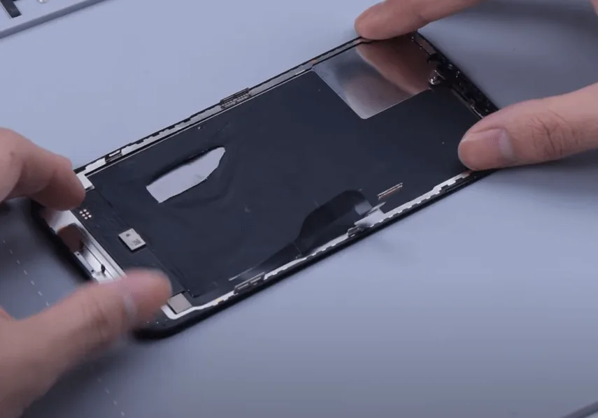 how fix iphone 12 pro max touch not working apply the bezel and align