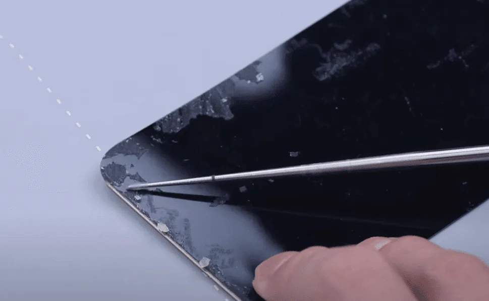 how fix iphone 12 pro max touch not working for residue oca adhesive