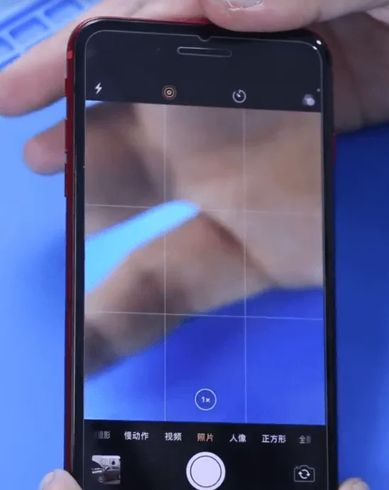 réparation de la caméra 2x de l'iPhone 8 Plus