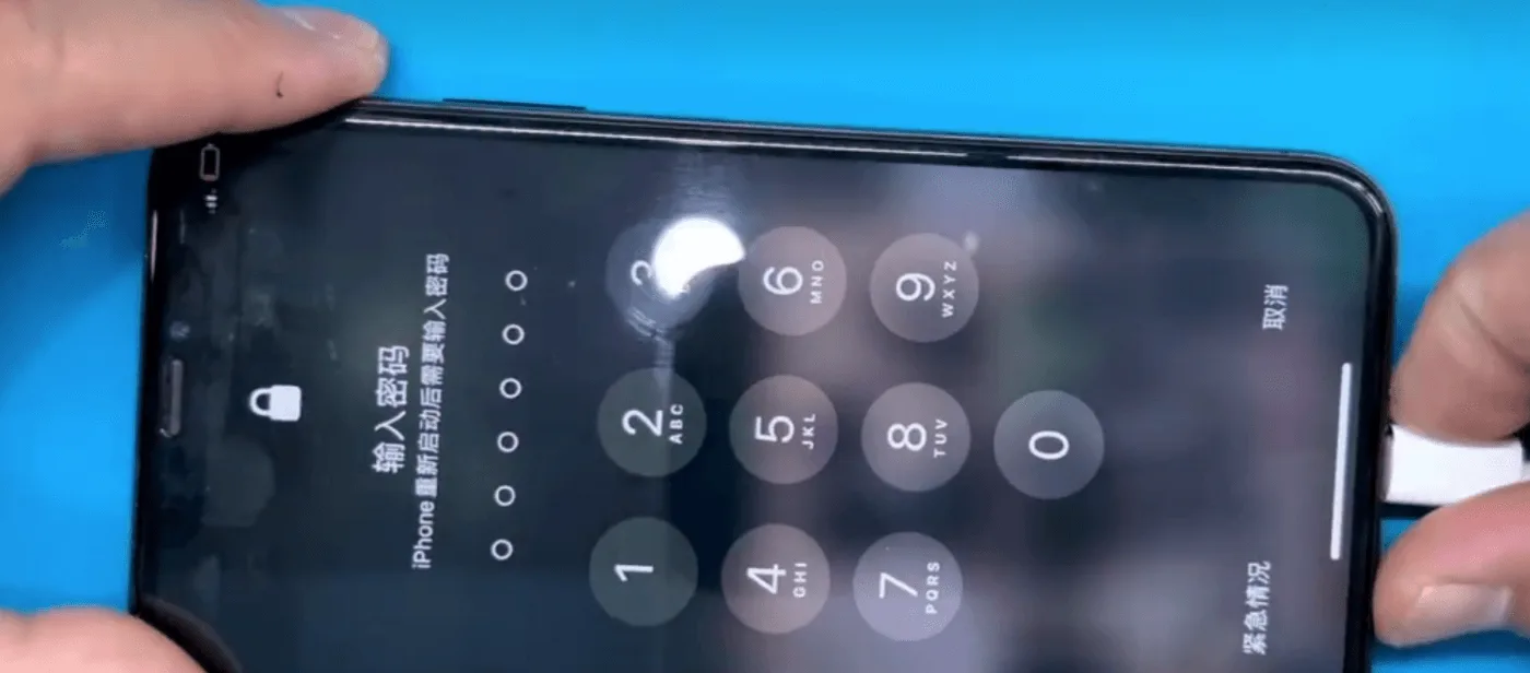 l'iphone x ne se charge pas