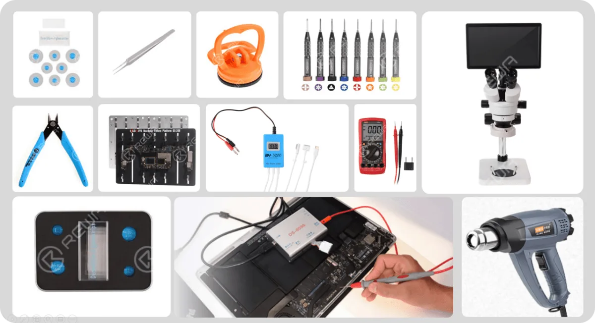 cómo aprender a reparar un macbook (parte ii) how learn macbook repair part ii tools