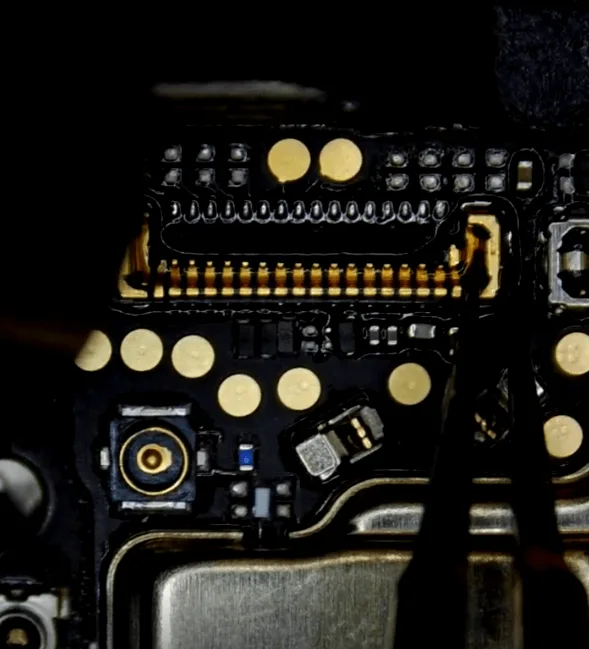 how repair huawei mate 40 pro hard drop the connector is