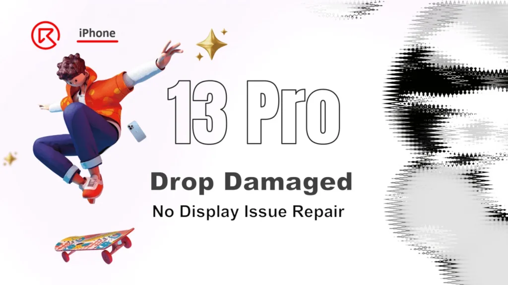 Comment réparer un iPhone 13 Pro sans écran endommagé par une chute : Guide étape par étape