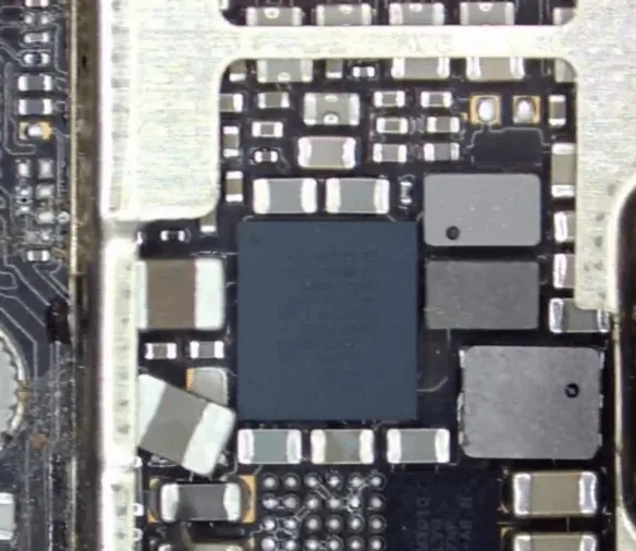 huawei mate 30 crack halves damage repair small inductor is loose and