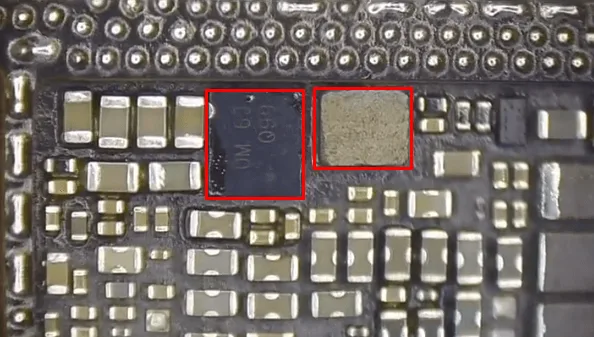 huawei mate 30 pro common faults sharing the buck boost ic and inductor