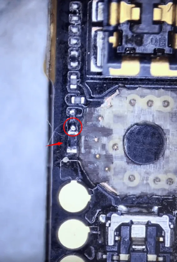 huawei mate 40 pro cannot boot issue repair huawei mate 40 pro cannot boot issue repair solder back resistor and