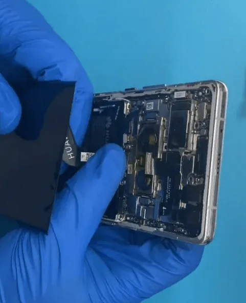 huawei mate 40 pro no display caused drop damage replace screen still