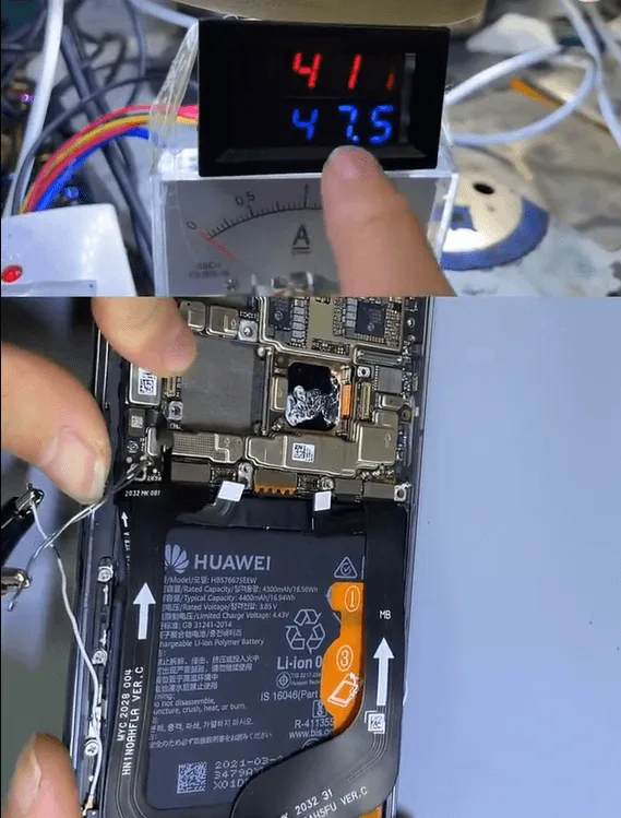 huawei mate 40 pro water damage repair 40ma current lakage