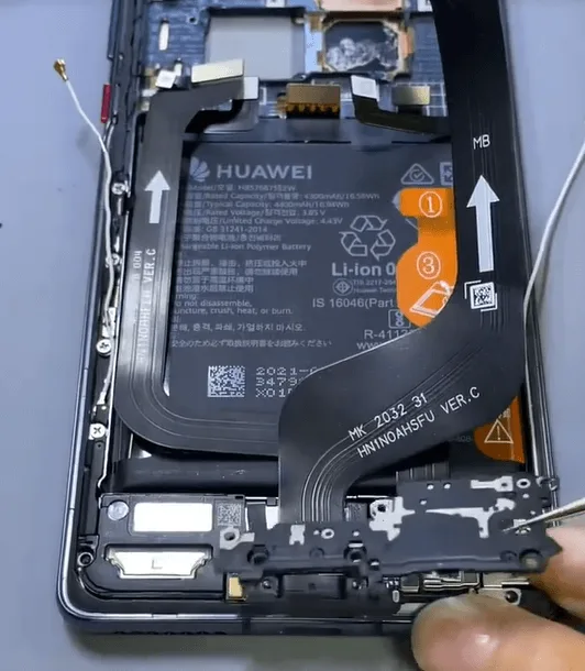 huawei mate 40 pro water damage repair the dock flex cable