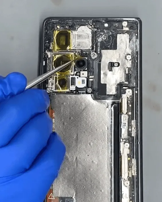 huawei mate x2 seawater damage repair protect with stickers