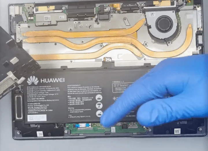 huawei matebook pro stops working during normal use disassemble the