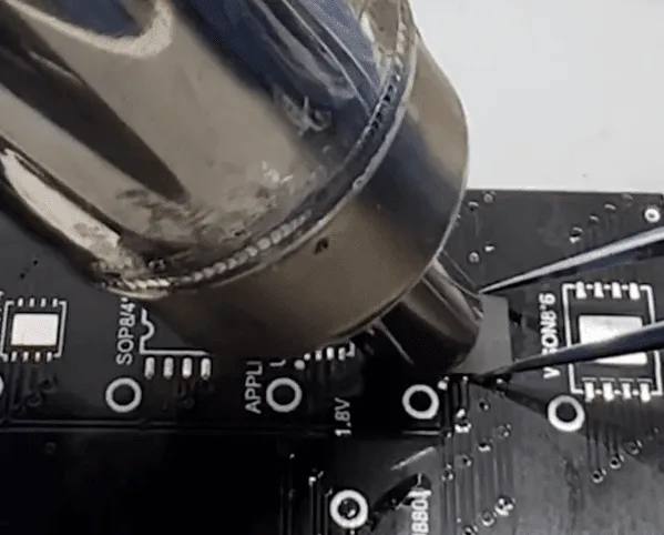 huawei matebook pro stops working during normal use solder the bios chip