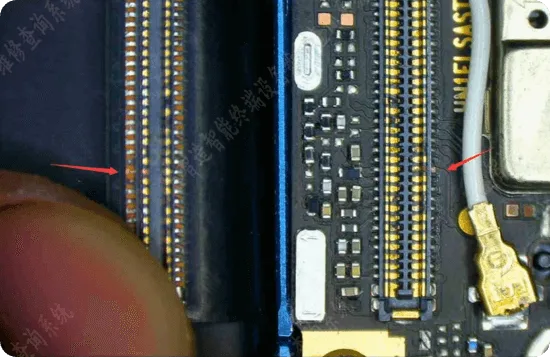 réparation des dommages causés par l'eau sur le huawei p40 pro huawei p40 pro water damage repair corrosive flex cable and connector