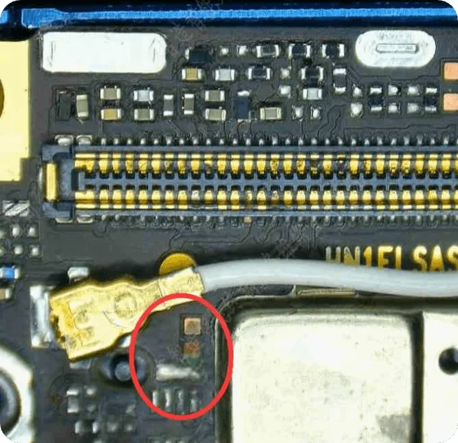 réparation des dommages causés par l'eau sur le huawei p40 pro huawei p40 pro water damage repair corrosive parts ii