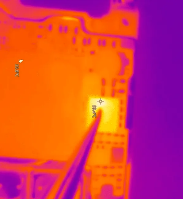 cámara termográfica