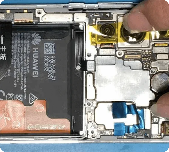 huawei p40 repair cases sharing detach the main camera module