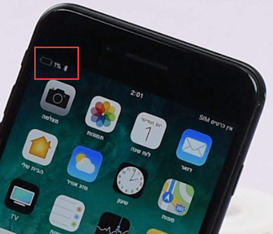 Problème de charge de l'iPhone 7 Plus avec des données de batterie anormales