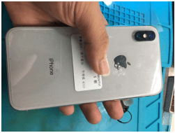 iPhone X Error code 4013 